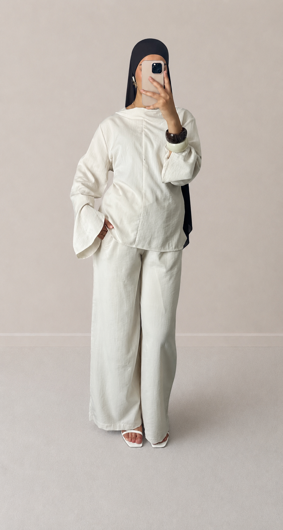 Ensemble Modeste Lina - Beige